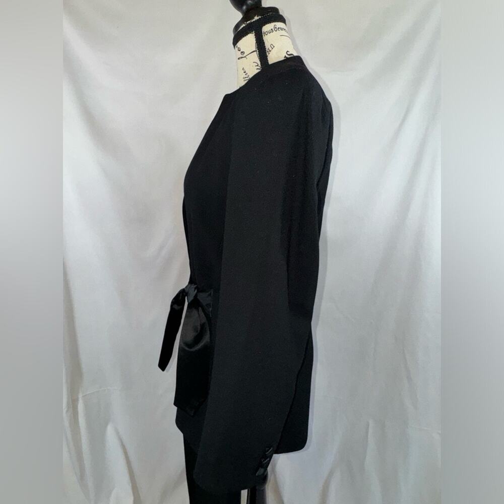 Gorgeous Barrie Pace Black Wool Pant Suit - Picture 7 of 14